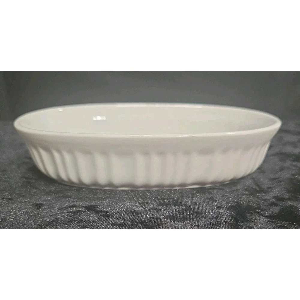 CorningWare French White Stoneware Casserole Dish 15 Oz.